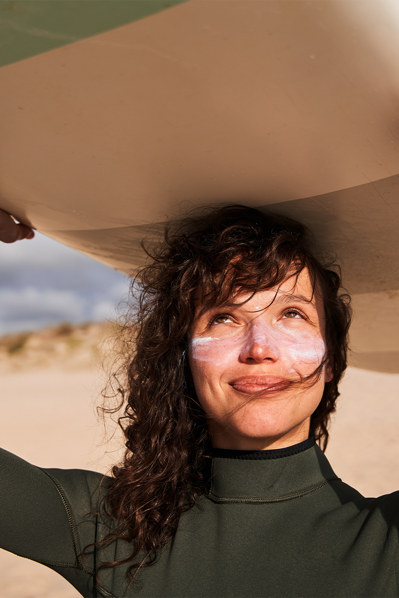 Photo Maya Carter, Surfeuse