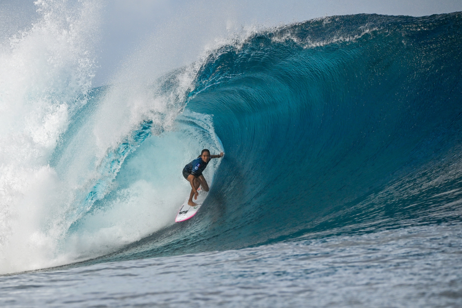 Photo de la vague Teahupo'o, Tahiti